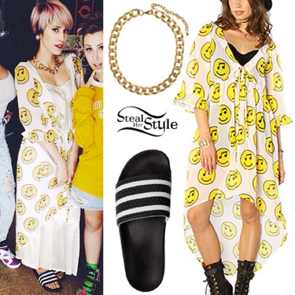 Joyrich Happy Music Face Kimono 🙂🎵 - Picture 3 of 7